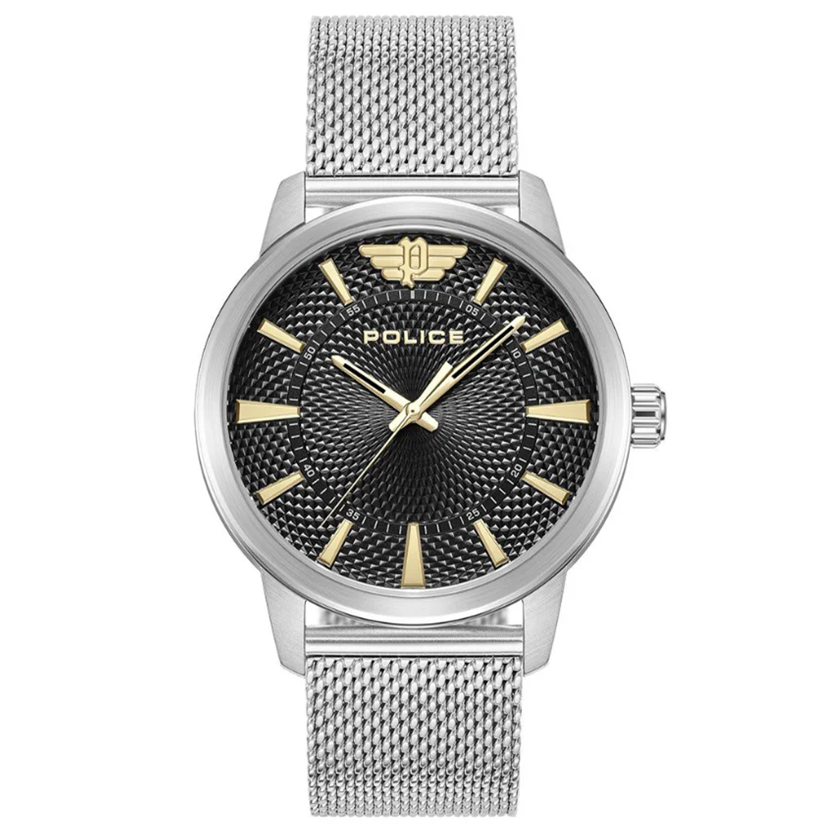 MONTRE POLICE HOMME SIMPLE ACIER